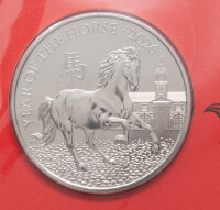 Großbritannien 5 Pfund 2026 - Jahr des Pferdes - BU