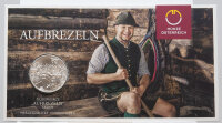 Runde Münze mit geprägtem Koala-Motiv, Brilliant Uncirculated, feine Oberflächenstruktur.