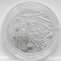 Österreich 10 Euro 2025 - Aufbrezeln #2 - Leder - PP