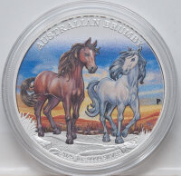 Australien 1 Dollar 2025 - Brumby - 1oz - Coloriert