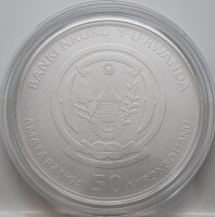 Ruanda 2025 3 x 50 RW Francs - Sporting Ounce® - Radsport - Silber Set