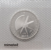 Schweiz 20 Franken 2025 - Luftfahrt - unc.
