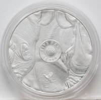 Südafrika 5 Rand 2025 - Big Five III. Serie - #3 - Rhinozeros / Nashorn- 1 Unze Silber BU