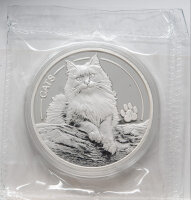 Fiji Cats 2025 Silbermünze 1 Unze, Prooflike,...