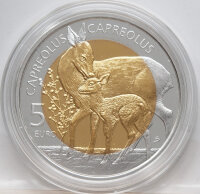 Luxemburg 5 Euro 2025 - Fauna - Das Reh