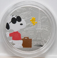 Frankreich 10 Euro 2025 - Peanuts - Snoopy - PP coloriert