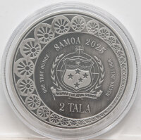 Samoa Pacific Mermaid & Pearl - 2 Tala 2025 - antique finish
