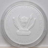 Kongo 20 Francs 2025 - Prehistoric Life II - #5 - Megalodon