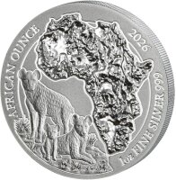 Silbermünze Ruanda 2026 African Ounce – Motiv:...