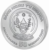 Ruanda 2026 50 RW Francs - African Ounce -...