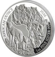 Silbermünze Ruanda 2026 – African Ounce 1 oz...