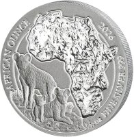 Silbermünze Ruanda 2026 – African Ounce 1/12...