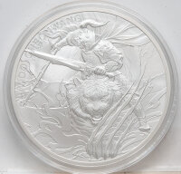 Rückseite der Medaille mit Darstellung Chiwoo auf...