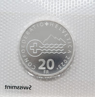 Schweiz 20 Franken 2025 - Lago di Lugano - unc.