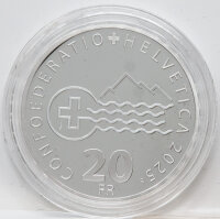 Schweiz 20 Franken 2025 - Lago di Lugano PP