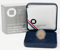 Münze Kroatien 2 Euro 2025 König Tomislav Proof...