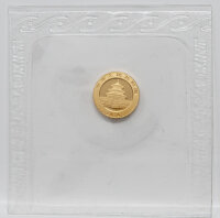China 10 yuan 2026 - Panda - Gold 1 g. - in Originalfolie