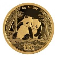 Münze China 100 Yuan 2026 Gold Panda –...