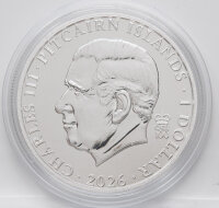 Pitcairn Islands 2026 - HMS Bounty - 1 Unze Silber