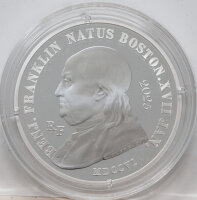 Frankreich 20 Euro 2025 - Benjamin Franklin - PP - 1 oz...