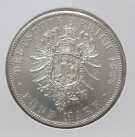 Preußen  - 5 Mark 1888 Friedrich III. • A...