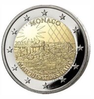 Münze Monaco 2 Euro 2025 „Marquisat des...