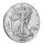 Münze USA 1 Dollar 2026 „American Silver Eagle“ – 1 Unze Silber, Durchmesser ≈ 40,6 mm, Motiv Walking Liberty und Weißkopf-See­adler, Ausgabe der United States Mint.