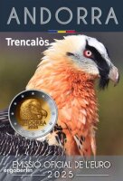 Münze Andorra 2 Euro 2025 ‚Bartgeier‘...