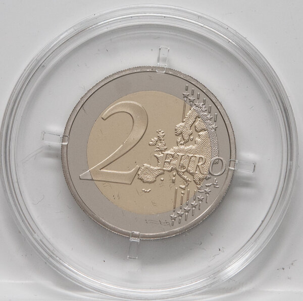 Roll Of 25 X €2 Commemorative Coins – France 2025 'Notre Dame De Paris' UNC