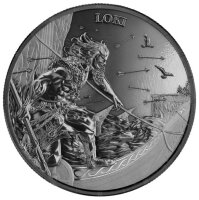 Ragnarök Loki 1 oz Black Silver BU 2025 –...