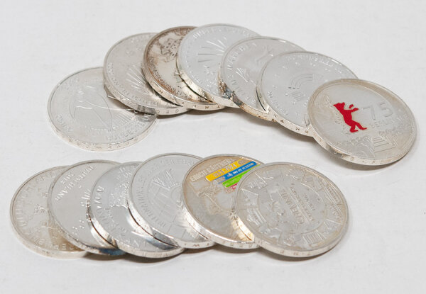 Deutschland 20 Euro Gedenkmünzen .925 Silber – diverse Jahrgänge