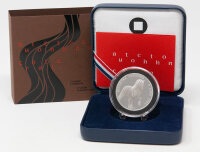 Münze Kroatien 4 Euro 2025 „Gajeta Falkuša“ Silber Proof – Vorderseite zeigt zwei Gajeta-Falkuša-Boote in Fahrt, Rückseite zeigt Kastell von Komiža und drei erhaltene Falkuša-Boote