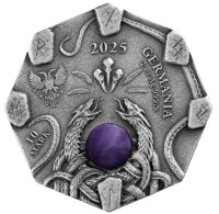 Germania 10 Mark 2025 - Witchcraft - Herbalist - 2 oz. Silber Ultra High Relief