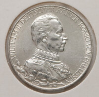 2 Mark 1913 – Uniformporträt Wilhelm II.,...