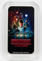 König Charles III. als zweites offizielles Effigy-Porträt, Umschrift „KING CHARLES III“,
Landesname „TUVALU“, Nennwert „1 DOLLAR“, Feingehalt „9999 Ag 1 oz“,
Jahrgang 2026, geprägt im Rechteck-Sichtfenster.