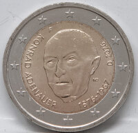 Deutschland 2 Euro 2026 Konrad Adenauer mit...