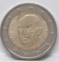 Deutschland 2 Euro 2026 Konrad Adenauer mit...