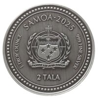 Samoa 2 Tala 2025 - Seahorse - antique finish