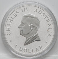 Australien 1 Dollar 2026 - Kookaburra - 1 Unze Silber