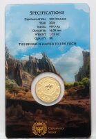 Republik of Liberia 100 Dollar 2026 - Megafauna #1 - Cave...