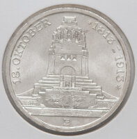 Detailansicht der Motivseite der 3-Mark-Gedenkmünze...