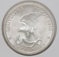 Detailansicht der Rückseite mit dem Adler, der eine...