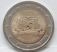 Die nationale Seite der 2-Euro-Münze Litauen 2025...