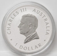 Australien 1 Dollar 2026 - Emu 1 oz. - coloriert
