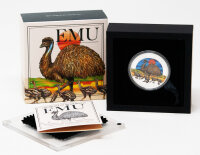 Die Rückseite der Münze zeigt einen...