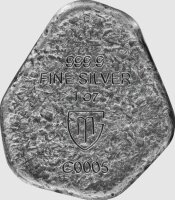 Germania Mint - Runes - Berkanan Rune - 1 oz Silber