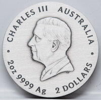 Australien 2 Dollar 2026 - Jahr des Pferdes - 2 oz - antique finish