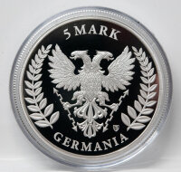 Germania 5 Mark 2026 - 1 oz. Silber - PP
