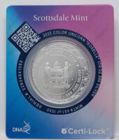 Die Vorderseite zeigt das Wappen von Fidschi und die...