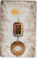 Vorderseite des 1g Goldbarrens Erstkommunion Version I...